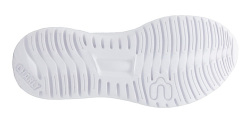 Tenis Charly Relax Walking Unisex Elástico Negro 22-28