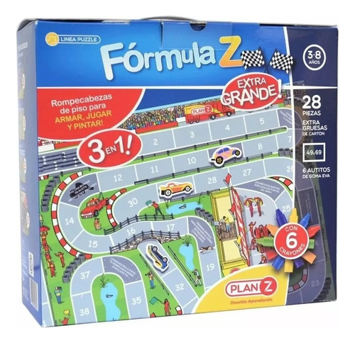 Puzzle Rompecabezas Infantil Familia Plan Z 28 Piezas