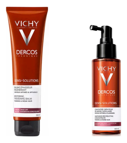 Vichy Dercos Densi Solution Alopecia Locion Y Balsamo