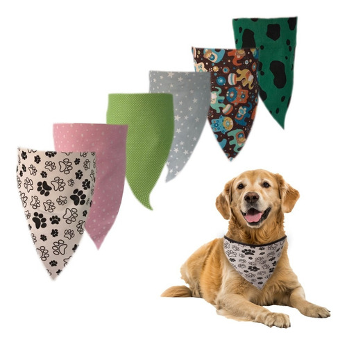 Kit Pet Shop - 150 Bandanas Atacado Cor Sortidas