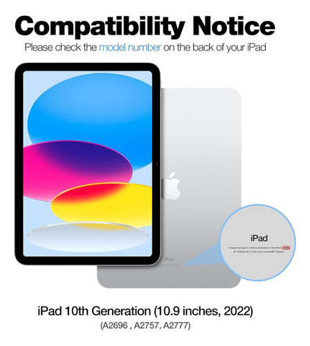 A Teclado Mágico Ñ Con Lápiz Para iPad 10.ª Gen. 10.9 In