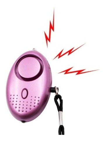 Alarma Pánico Llavero Defensa Personal Sonido Fuerte 140db