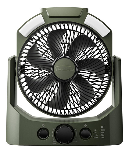 Ventilador De Camping Batería D 4 Modos De Temporizado...