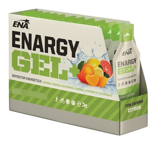 Enargy Gel Ena Sport X 12 Un Repositor Energetico + Cafeina