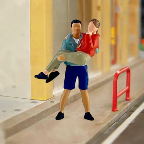 Figuras De Personas En Miniatura Figuras 1/64 Estilo C