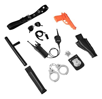 Accesorios Policiales Dress Up America Para Niños Con Esposa