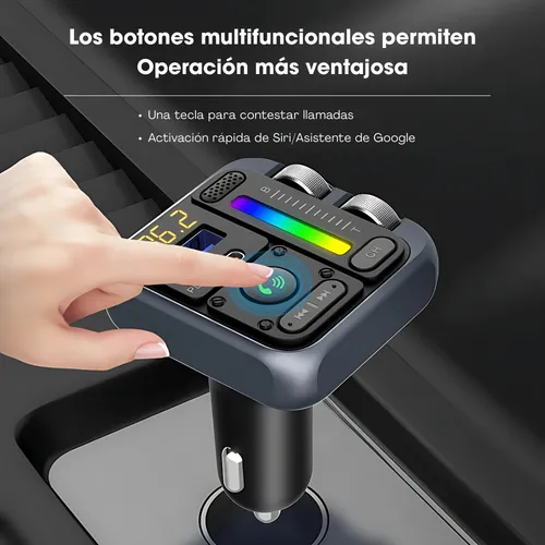 Comunicador Para Auto Bt23 Versión 2 42w Y Microfono