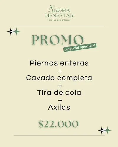 Tratamiento Sesiones Depilación Definitiva Laser Unisex