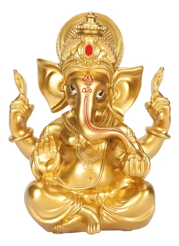 Estatua India De Ganesha, Elefante, Escultura De Dios Hindú,