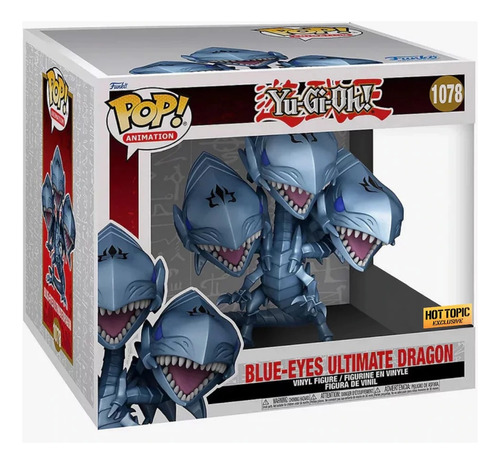 Funko Pop Dragon Blanco De Ojos Azules Definitivo