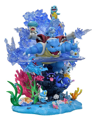 Pokemon Figura Blastoise De Lujo De Coleccion  