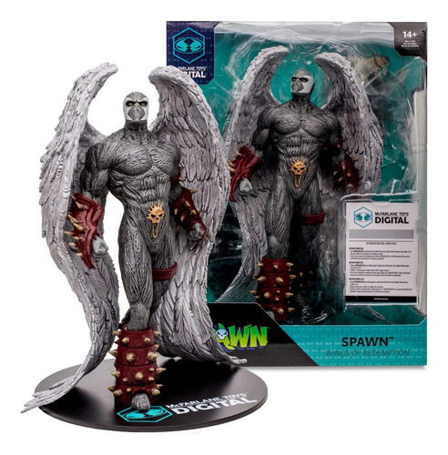 Mcfarlane Estatua Digital Spawn - Wings Of Redemption 