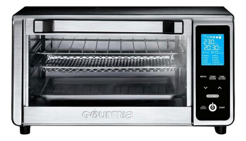 Horno Freidora De Airedigital Gourmia Gtf1150 11funciones Gris