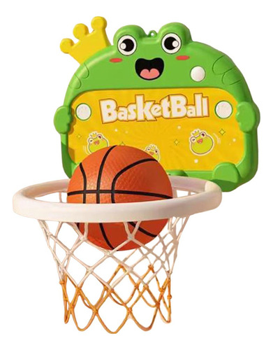 Mini Juego De Aro De Baloncesto Con Baloncesto, Rana