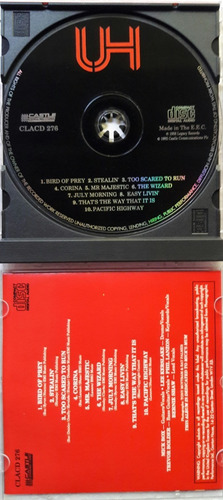 Cd Uriah Heep Live In Moskow Cam B Mockbe 1992 Made In Eec (Usado)
