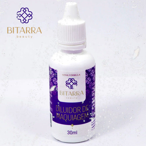 Imagem 2 de 4 de Diluidor De Maquiagem Bitarra Com 30ml Nova Fórmula
