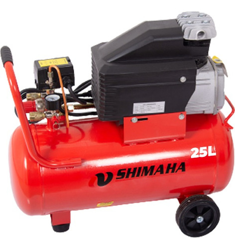 Compresor De Aire 25 Litros 2hp Shimaha