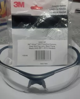 Lentes De Seguridad 3m Virtual V6 X