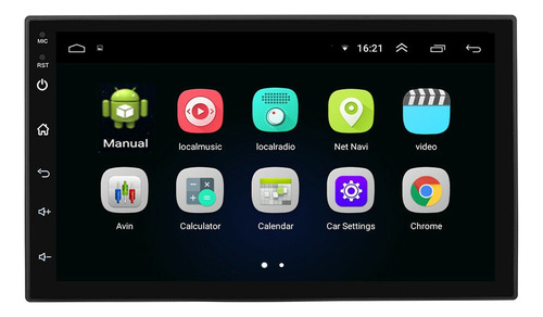 Autoestereo Android Gps Doble Din Con Camara