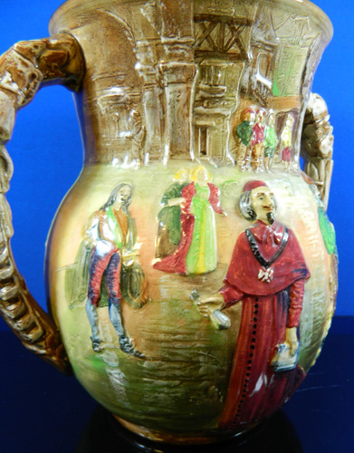 Antigua Jarra De Dumas Porcelana Royal Doulton Ed. Limitada (Usado)