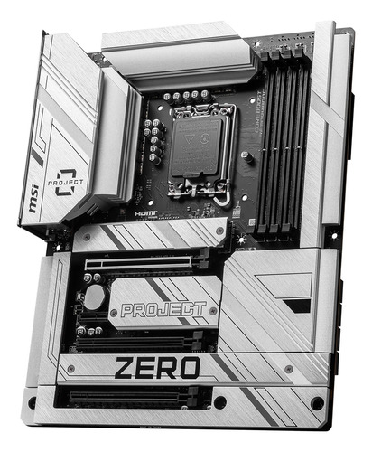 Tarjeta Madre Msi Z790 Project Zero Lga 1700 Ddr5 M.2 Wifi 7