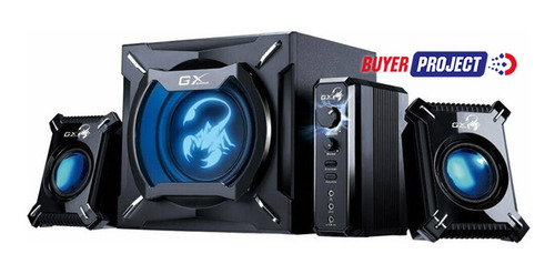 Imagen 1 de 6 de Parlantes Genius Sw-g2.1 2000 45w Para Pc, Xbox, Tv, Dvd Ps2