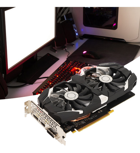 Imagen 8 de 10 de Tarjeta Gráfica Gddr5 Para Gtx1060 6gb 192bit Dual Fans 4k H