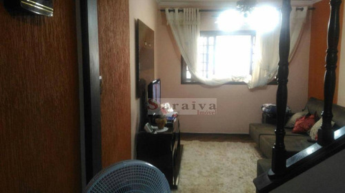 Sobrado Com 3 Dormitórios À Venda Por R$ 455.800,00 - Jardim Do Estádio - Santo André/sp - So0213