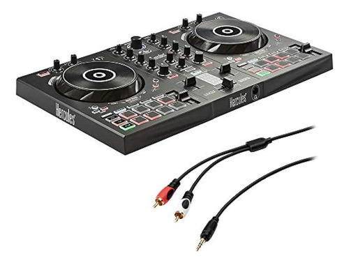 Hercules Dj 2 Control Inpulse 300, Negro Con Paquete De Cabl