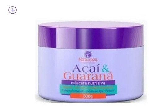 Máscara Capilar Açaí E Guaraná 300g Natureza Cosméticos