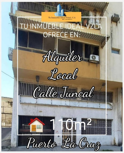 Imagen 1 de 14 de Alquila Local Comercial De 110m² Pb Puerto La Cruz