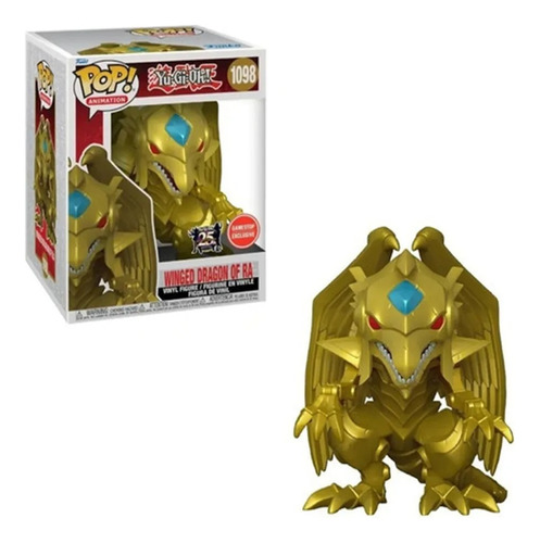 Funko Pop! Yu-gi-oh! - Winged Dragon Of Ra 6''#1098 Gamestop