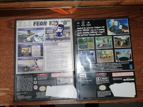 Dos Juegos De Game Cube. Driven. Madden 2005. (Usado)