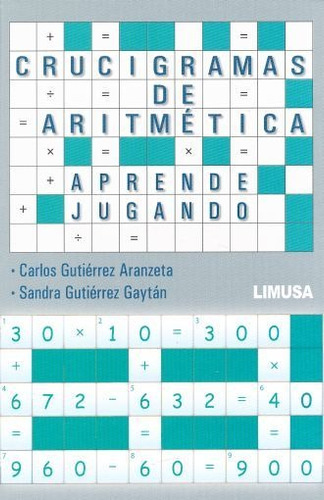 Crucigramas De Aritmetica Aprende Jugando