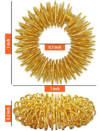 Anillo De Masaje Para Dedos 10 Unids Juguete Relajante Para
