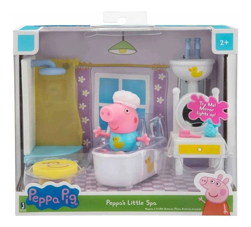 Peppa Pig Figuras Set Pequeño Spa 