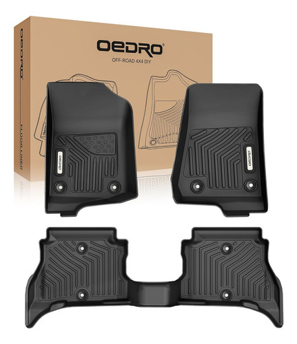 Alfombrillas Para Jeep Wrangler 4xe Hybrid 2021-2024 De 4