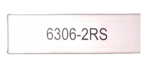 Rodamiento 6306 2rs (paquete De 2 Unidades)