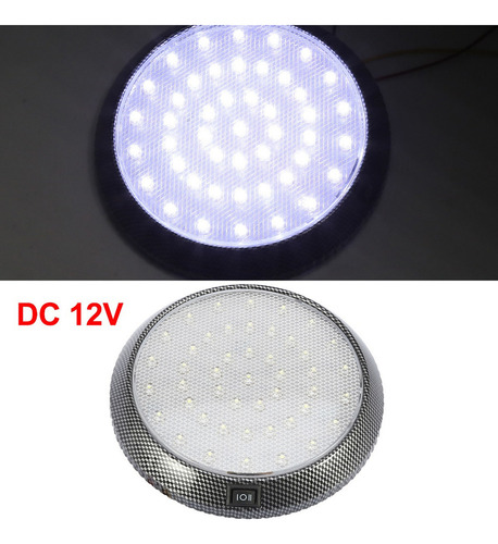 Luz Led De Techo Universal Dc 12v Blanco