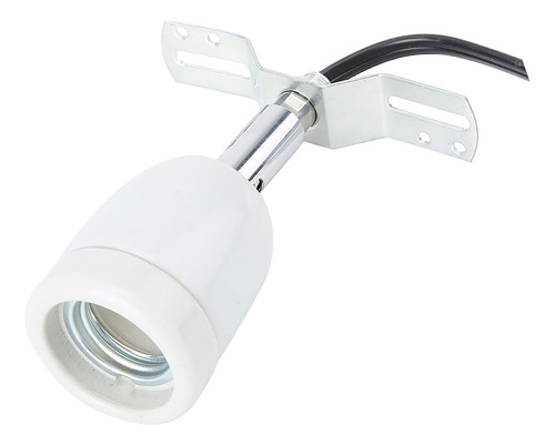 Suporte Térmico Cerâmico E27 Rotatable Reptile Pet Clip Bulb