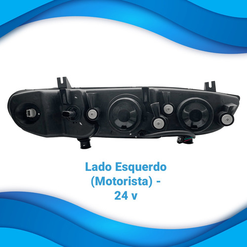 Farol Principal Para Ônibus Marcopolo G6 Fase 2 L. Esquerdo