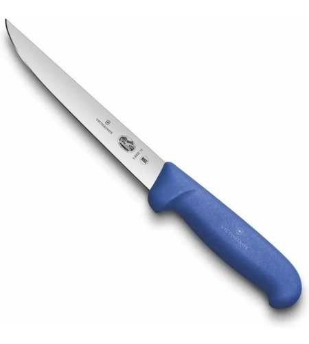 Victorinox Cuchillo Deshuesador, Recto, 15 Cm, Azul