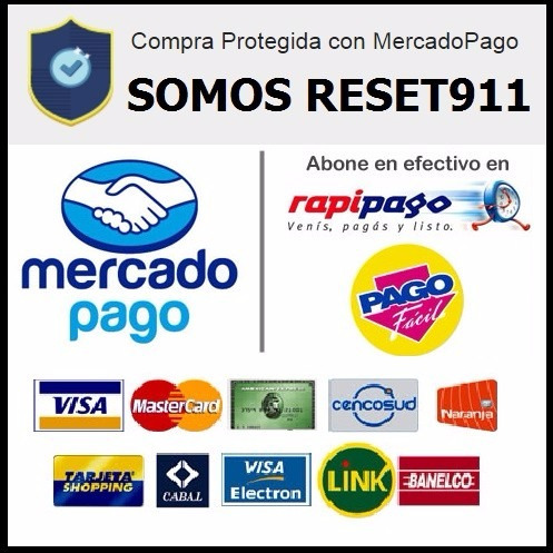 Reset Almohadillas Epson L375 L475 L850 Ilimitado 1pc,