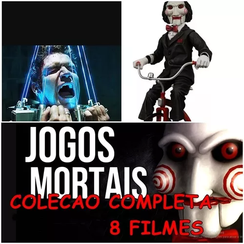 Dvd Jogos Mortais Novinha Coleção 8 Filmes Produto Digital