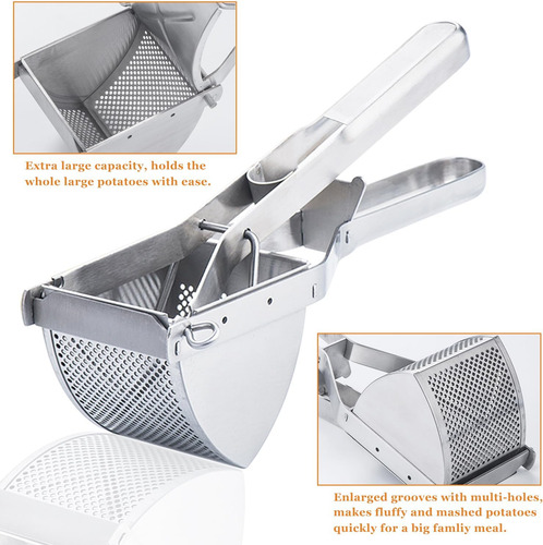 Masher De Papas Grande De Acero Inoxidable Resistente