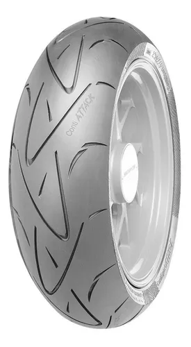 Llanta trasera para moto Continental ContiSportAttack sin cámara de 180/55ZR17 W 73 x 1 unidad