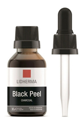 Solución Exfoliante Para Arrugas Black Peel 30g Lidherma