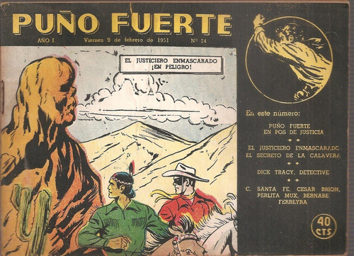 Revista Puño Fuerte Nº 24 Febrero 1951