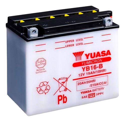 Batería Moto Yuasa Yb16-b