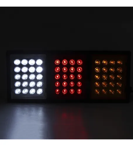 Par De Luces Traseras Para Camión, 60 Led, Brillantes, Ip67